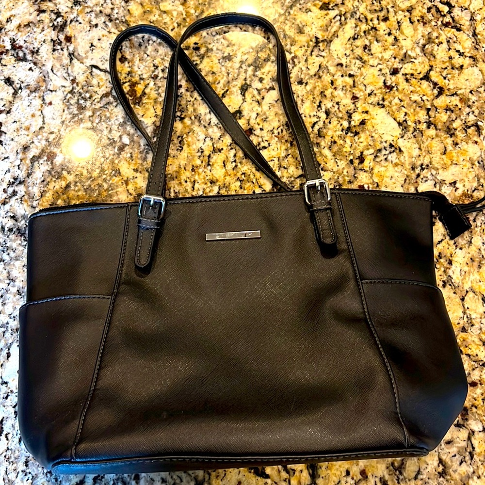 Black handbag